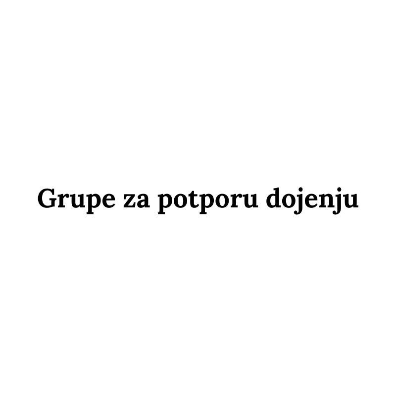 Grupe za potporu dojenju