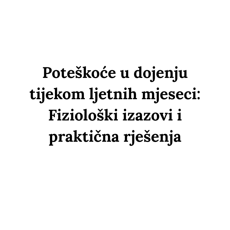 Poteškoće u dojenju